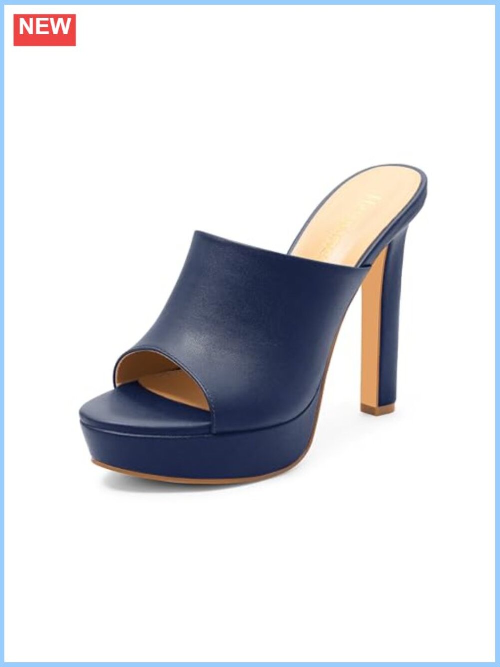 Women's Platform High Heel Sandals with Slip On Design for Party & Wedding